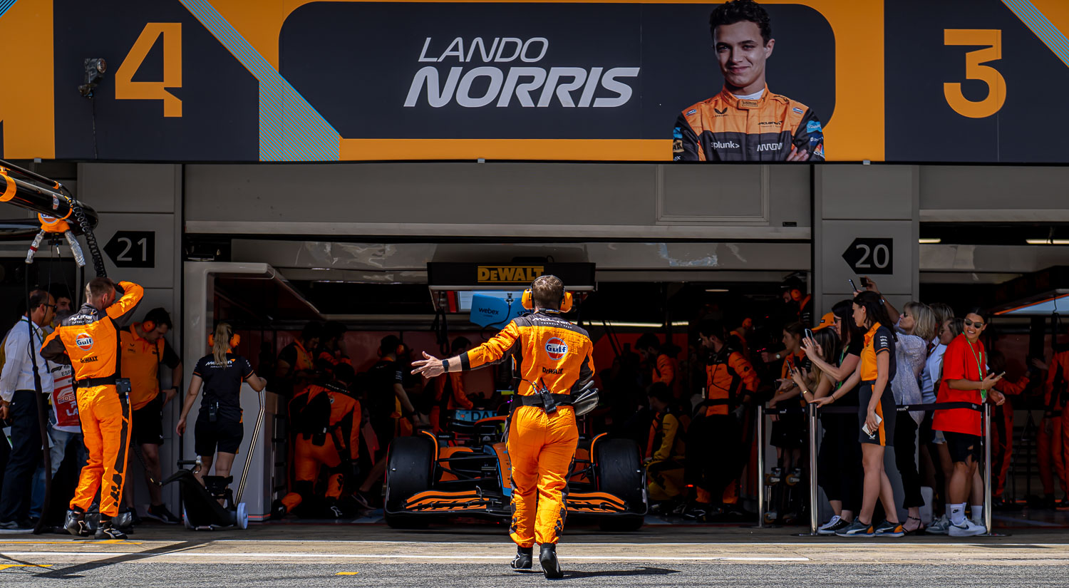 Lando Norris - McLaren F1 Team, Circuit de Barcelona-Catalunya, 2022