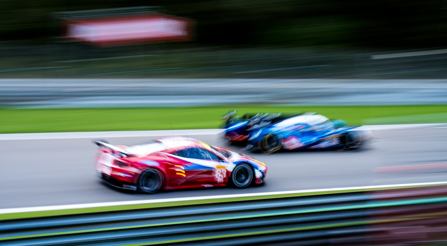 No. 83 Ferrari AF Corse & No. 36 Signatech Alpine,  6 Hours of Spa-Francorchamps, Belgium, 2016