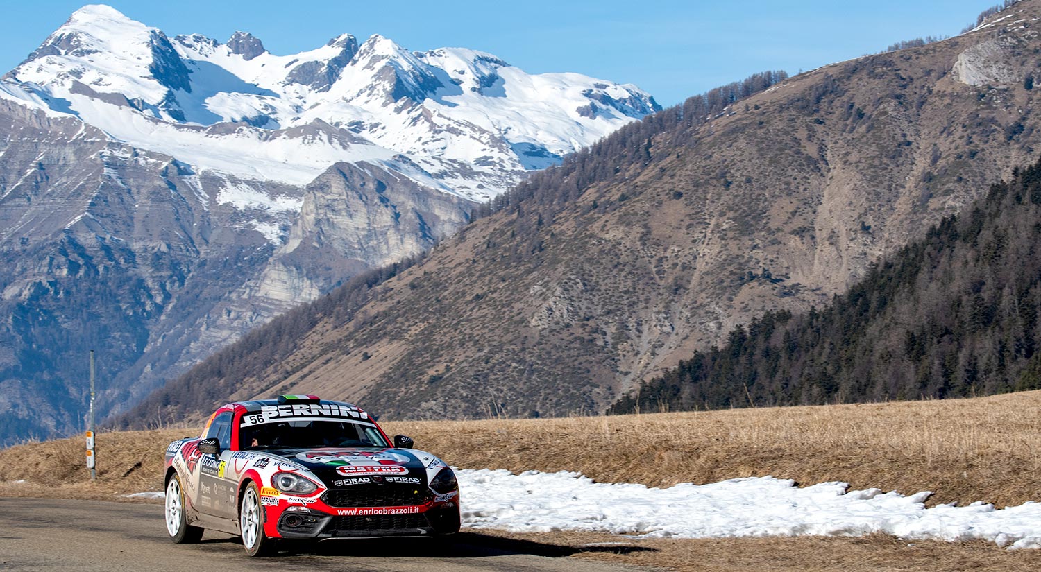 Enrico Brazzoli & Manuel Fenoli - Abarth 124, Gap, France, 2019